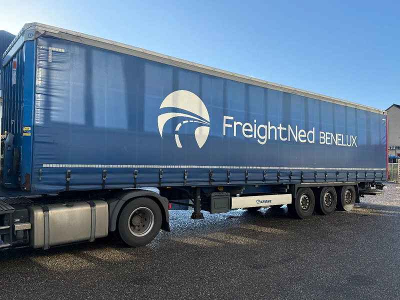 Krone SD - 3 AXLE + SLIDING ROOF + DHOLLANDIA LIFT - Тентованный полуприцеп: фото 1 Krone SD - 3 AXLE + SLIDING ROOF + DHOLLANDIA LIFT - Тентованный полуприцеп: фото 1