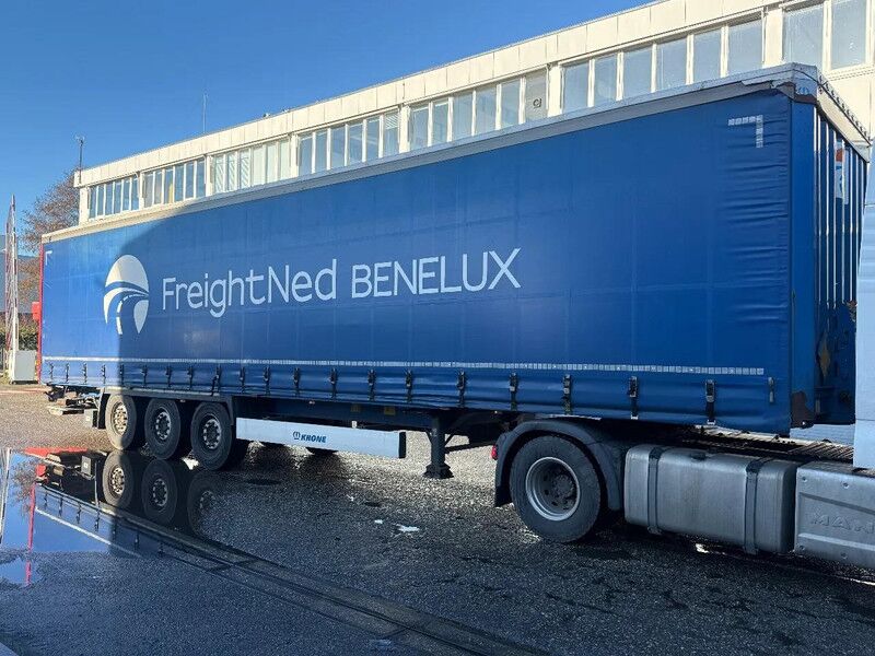 Krone SD 3 AXLE + SLIDING ROOF + DHOLLANDIA LIFT - Тентованный полуприцеп: фото 2 Krone SD 3 AXLE + SLIDING ROOF + DHOLLANDIA LIFT - Тентованный полуприцеп: фото 2