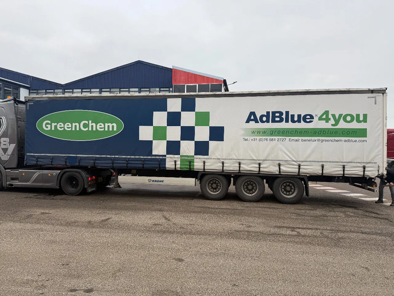 Krone WITH ALUMINIUM SIDEBOARDS, BPW AXLES, SLIDING ROOF - Тентованный полуприцеп: фото 4 Krone WITH ALUMINIUM SIDEBOARDS, BPW AXLES, SLIDING ROOF - Тентованный полуприцеп: фото 4