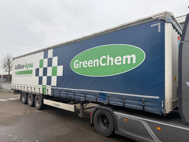 Krone WITH ALUMINIUM SIDEBOARDS, BPW AXLES, SLIDING ROOF - Тентованный полуприцеп: фото 3 Krone WITH ALUMINIUM SIDEBOARDS, BPW AXLES, SLIDING ROOF - Тентованный полуприцеп: фото 3