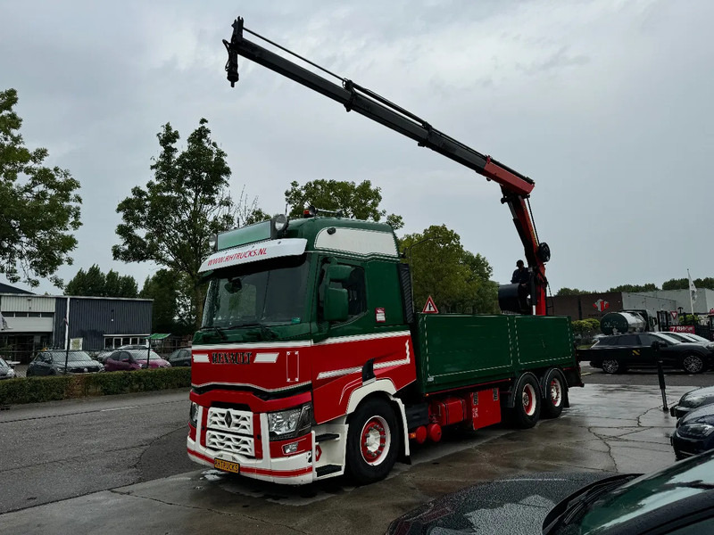 Renault T HIGH 520 6X2 EURO 6 + PALFINGER PK16002 ROTOR FUNCTION - Грузовик бортовой/ Платформа, Автоманипулятор: фото 3 Renault T HIGH 520 6X2 EURO 6 + PALFINGER PK16002 ROTOR FUNCTION - Грузовик бортовой/ Платформа, Автоманипулятор: фото 3