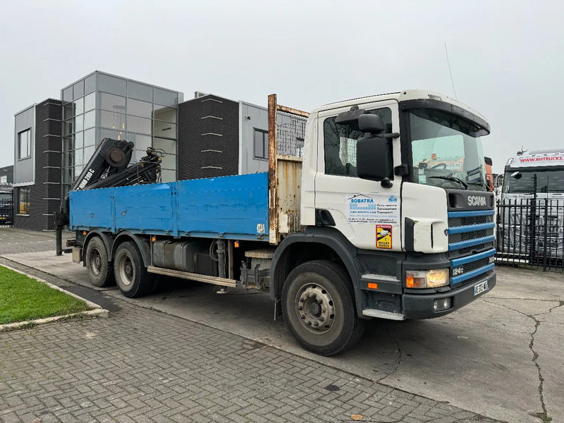 Грузовик бортовой/ Платформа, Автоманипулятор Scania P124-360 6X4 EURO 2 HIAB 200 C-5 ALL 2000: фото 10