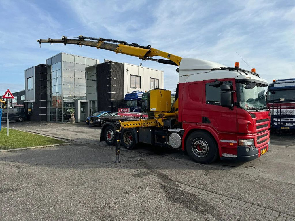 Scania P380 6X2 HIAB 288 + REMOTE CONTROL + PLATEAU - Автоманипулятор, Грузовик бортовой/ Платформа: фото 2 Scania P380 6X2 HIAB 288 + REMOTE CONTROL + PLATEAU - Автоманипулятор, Грузовик бортовой/ Платформа: фото 2