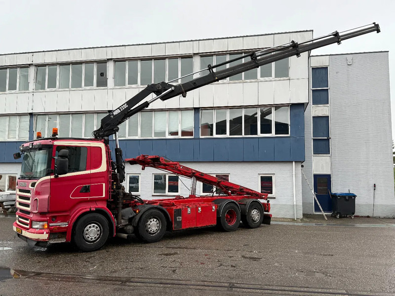 Scania R480 8X2 + HIAB 220-4 + REMOTE + HIAB MULTILIFT - Тросовый мультилифт, Автоманипулятор: фото 2 Scania R480 8X2 + HIAB 220-4 + REMOTE + HIAB MULTILIFT - Тросовый мультилифт, Автоманипулятор: фото 2