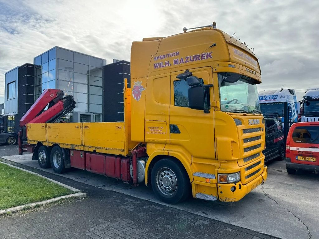 Автоманипулятор, Грузовик бортовой/ Платформа Scania R500 V8 6X2 EURO 5 + HIAB 377EP-4XS + REMOTE CON: фото 12