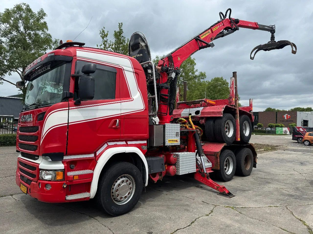 Scania R580 6X4 EPSILON S270L88 2 AXLE HANGER - Лесовоз: фото 4 Scania R580 6X4 EPSILON S270L88 2 AXLE HANGER - Лесовоз: фото 4