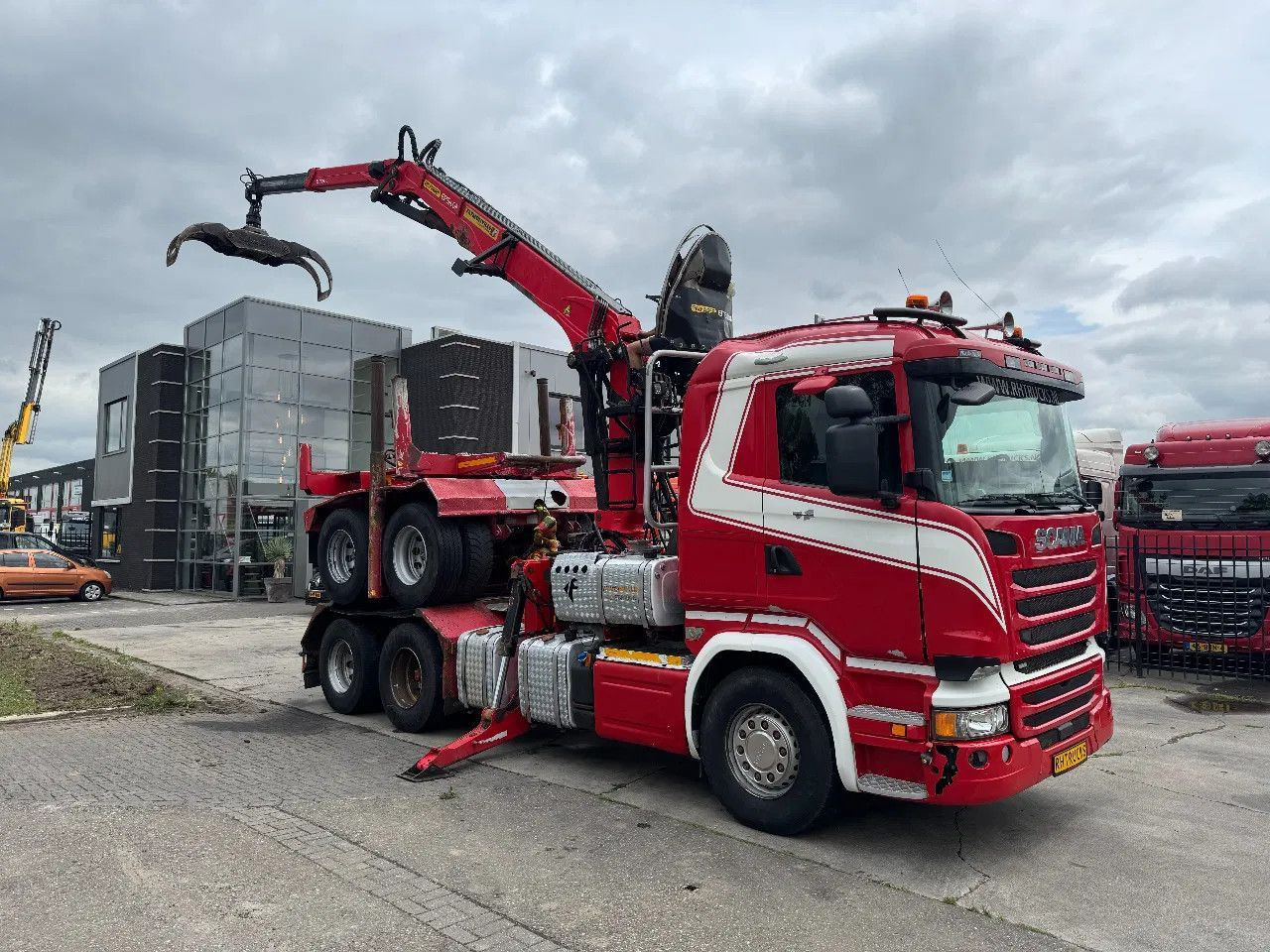 Scania R580 6X4 EPSILON S270L88 2 AXLE HANGER - Лесовоз: фото 1 Scania R580 6X4 EPSILON S270L88 2 AXLE HANGER - Лесовоз: фото 1