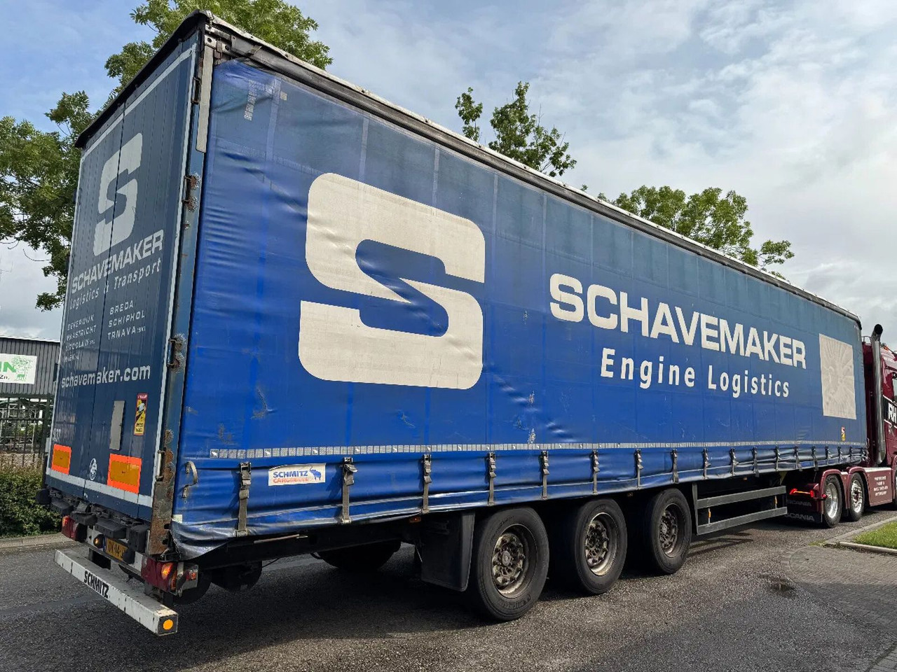 Schmitz Cargobull SCS 24/L - 3 AXLE SAF MEGA - Тентованный полуприцеп: фото 3 Schmitz Cargobull SCS 24/L - 3 AXLE SAF MEGA - Тентованный полуприцеп: фото 3