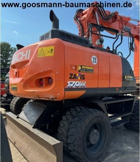 Hitachi ZX 170 W-6 - Колёсный экскаватор: фото 5 Hitachi ZX 170 W-6 - Колёсный экскаватор: фото 5