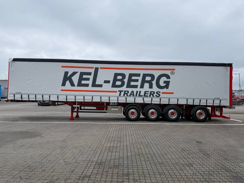 Новый Тентованный полуприцеп KEL-BERG 4-axle Curtainsider/Planenauflieger/Gardintrailer: фото 6