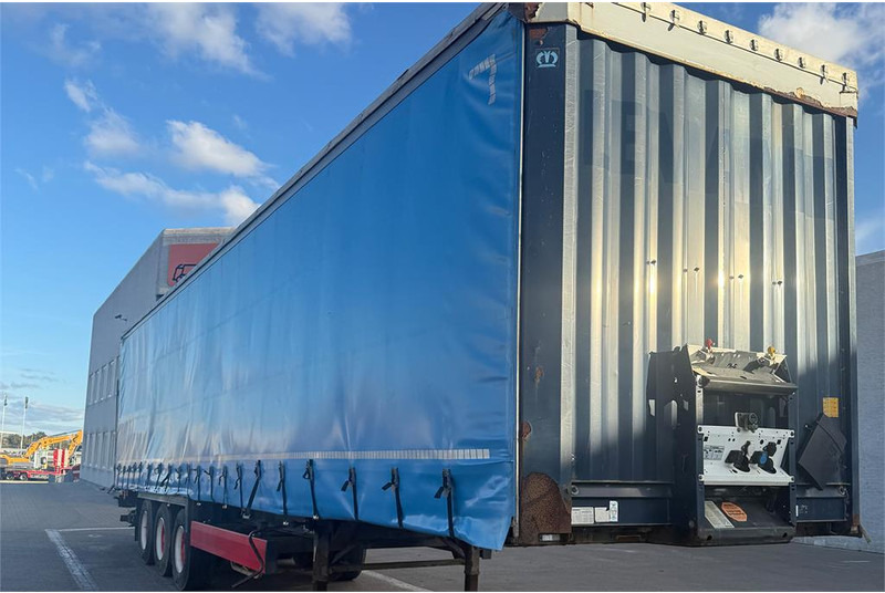 Krone 34 pl. - Тентованный полуприцеп: фото 2 Krone 34 pl. - Тентованный полуприцеп: фото 2