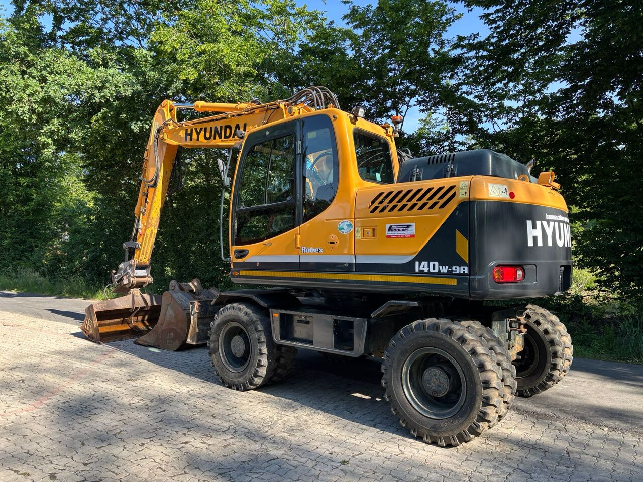 HYUNDAI R 140 W-9A - Колёсный экскаватор: фото 5 HYUNDAI R 140 W-9A - Колёсный экскаватор: фото 5