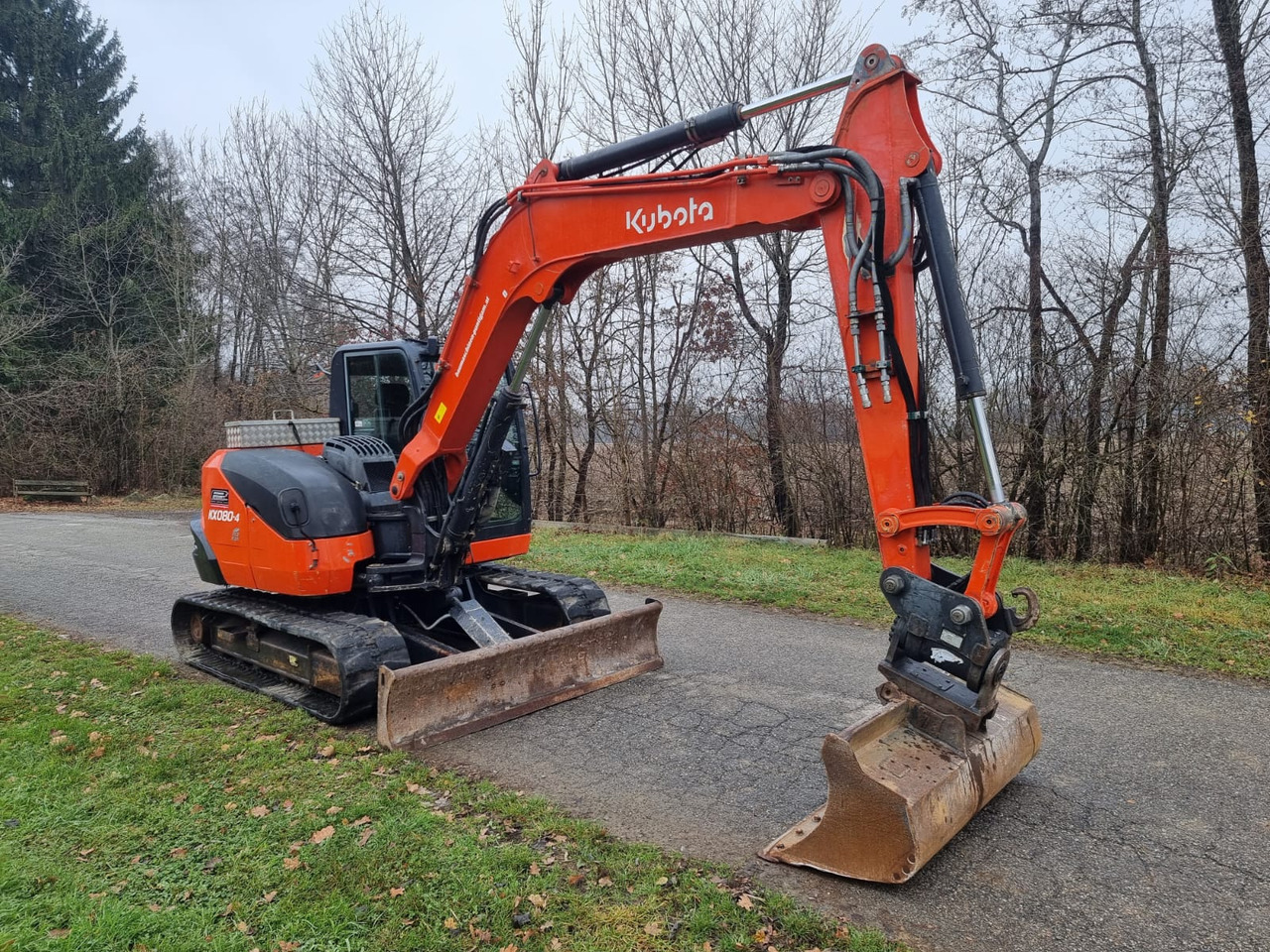 KUBOTA KX 080-4 - Мини-экскаватор: фото 2 KUBOTA KX 080-4 - Мини-экскаватор: фото 2