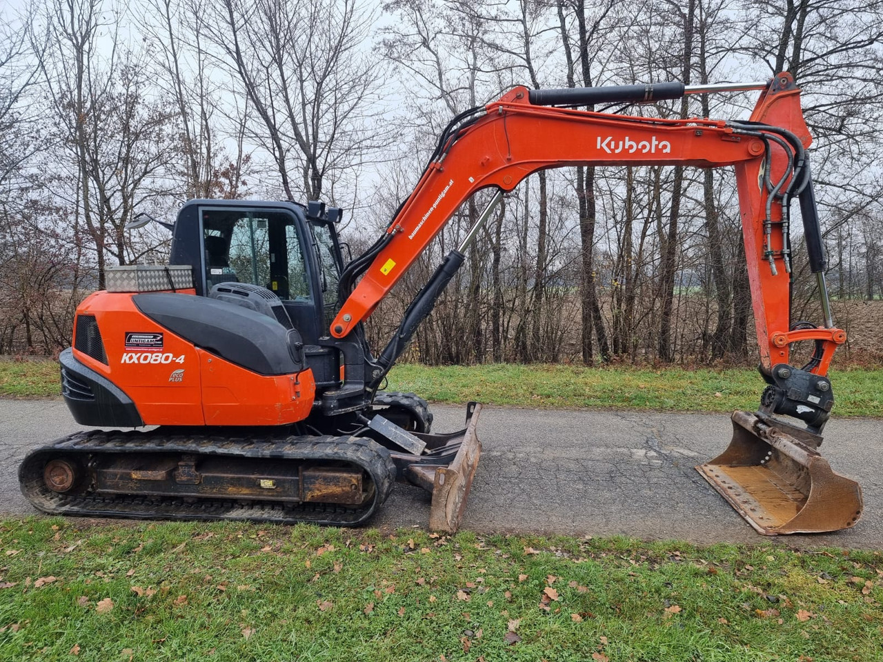 KUBOTA KX 080-4 - Мини-экскаватор: фото 1 KUBOTA KX 080-4 - Мини-экскаватор: фото 1
