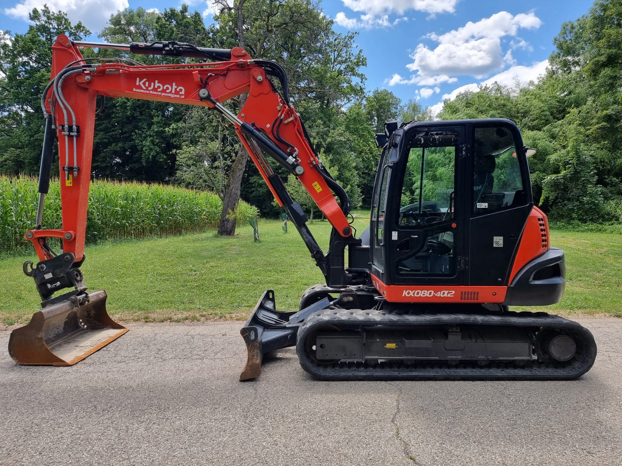 KUBOTA KX 080-4a2 - Мини-экскаватор: фото 1 KUBOTA KX 080-4a2 - Мини-экскаватор: фото 1