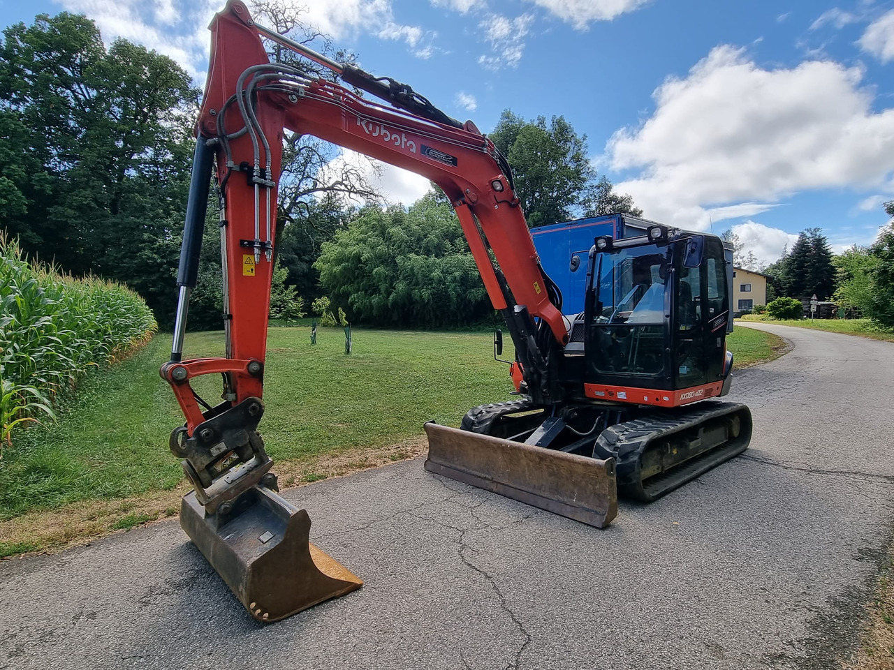 KUBOTA KX 080-4a2 - Мини-экскаватор: фото 3 KUBOTA KX 080-4a2 - Мини-экскаватор: фото 3