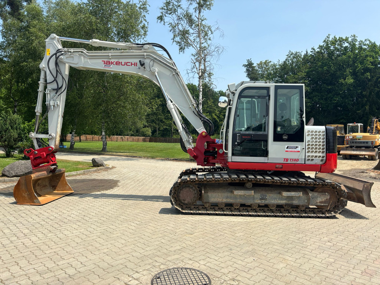 TAKEUCHI TB 1140 - Гусеничный экскаватор: фото 1 TAKEUCHI TB 1140 - Гусеничный экскаватор: фото 1