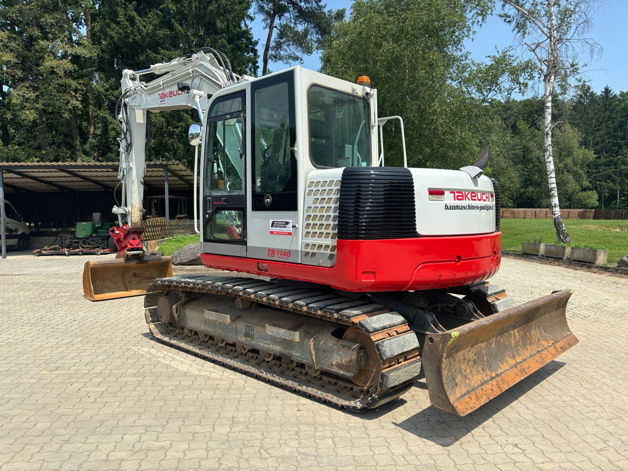 TAKEUCHI TB 1140 - Гусеничный экскаватор: фото 5 TAKEUCHI TB 1140 - Гусеничный экскаватор: фото 5