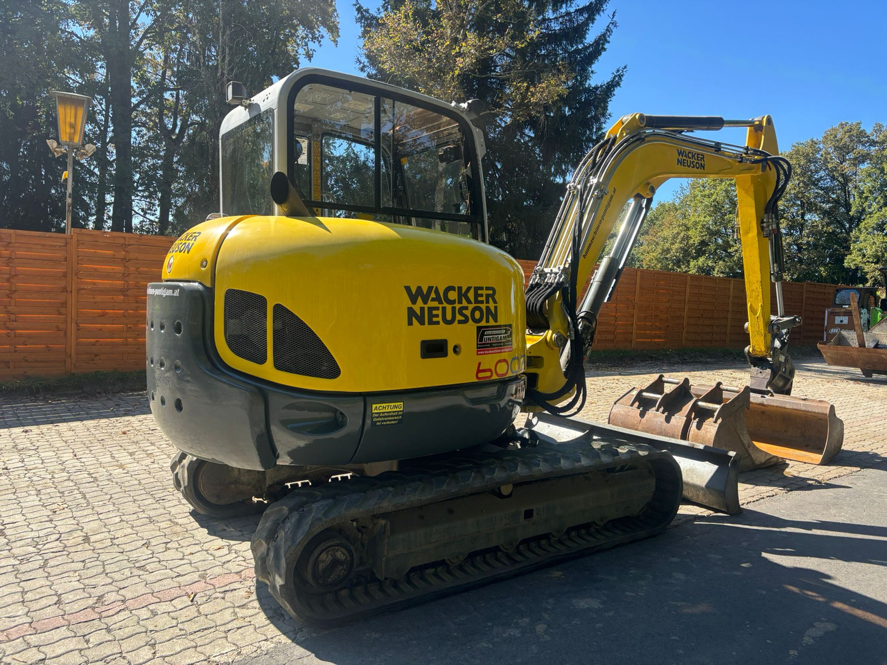 WACKER Neuson 6003 - Мини-экскаватор: фото 5 WACKER Neuson 6003 - Мини-экскаватор: фото 5