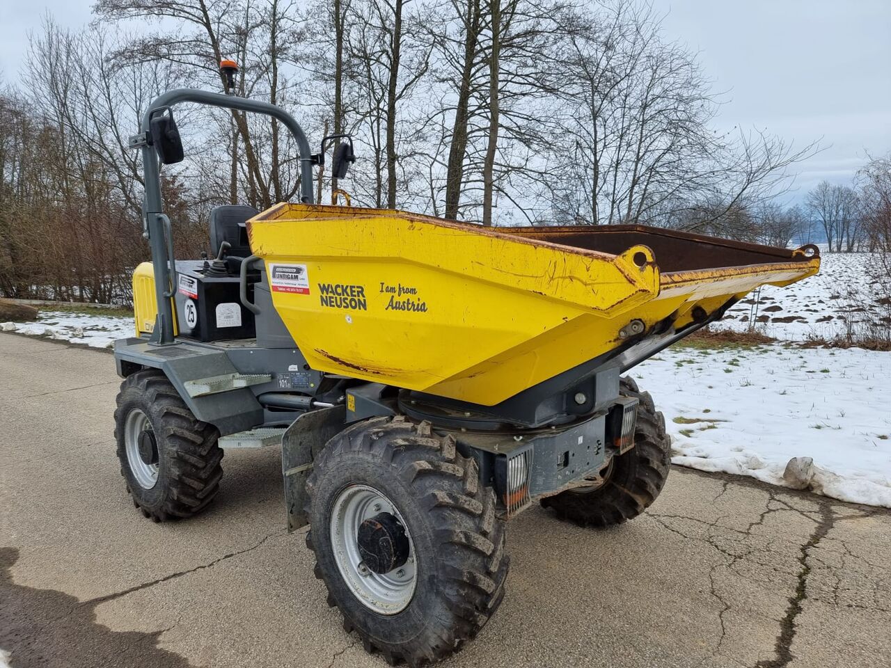 Wacker Neuson DW 50 - Сочленённый самосвал: фото 4 Wacker Neuson DW 50 - Сочленённый самосвал: фото 4