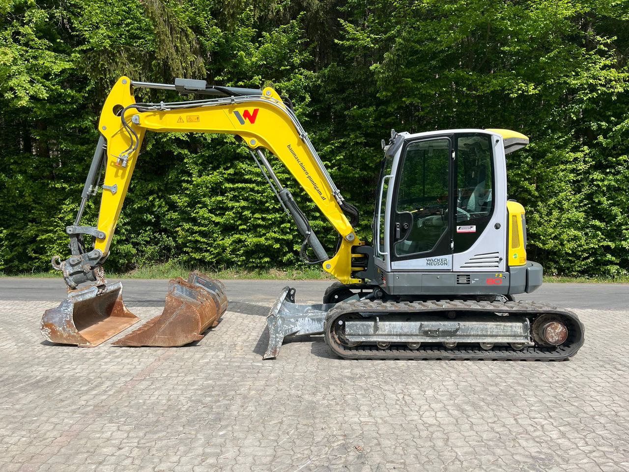 Мини-экскаватор Wacker Neuson EZ 80: фото 1