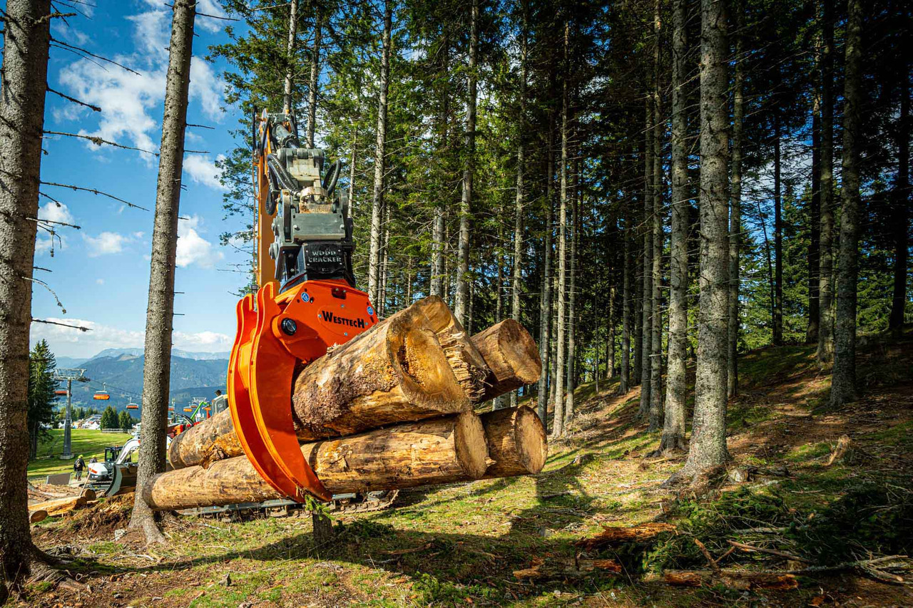 Westtech Woodgripper WG 1270 - Захват для Строительной техники: фото 3 Westtech Woodgripper WG 1270 - Захват для Строительной техники: фото 3