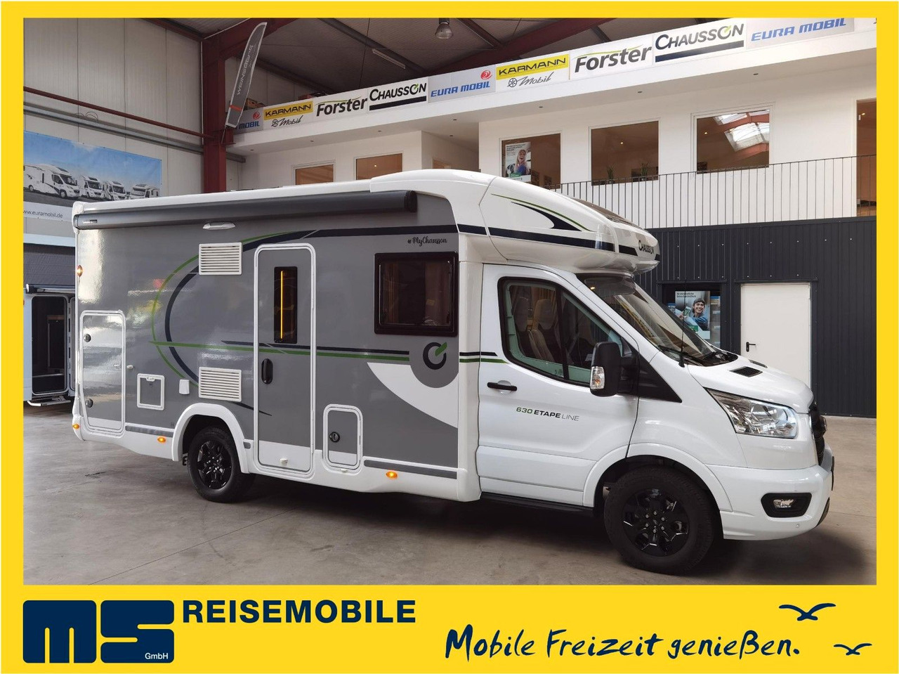 Chausson 630 TITANIUM / - 2026 - / EINZEL.- HUBBETTEN - Полуинтегрированный автодом: фото 1 Chausson 630 TITANIUM / - 2026 - / EINZEL.- HUBBETTEN - Полуинтегрированный автодом: фото 1