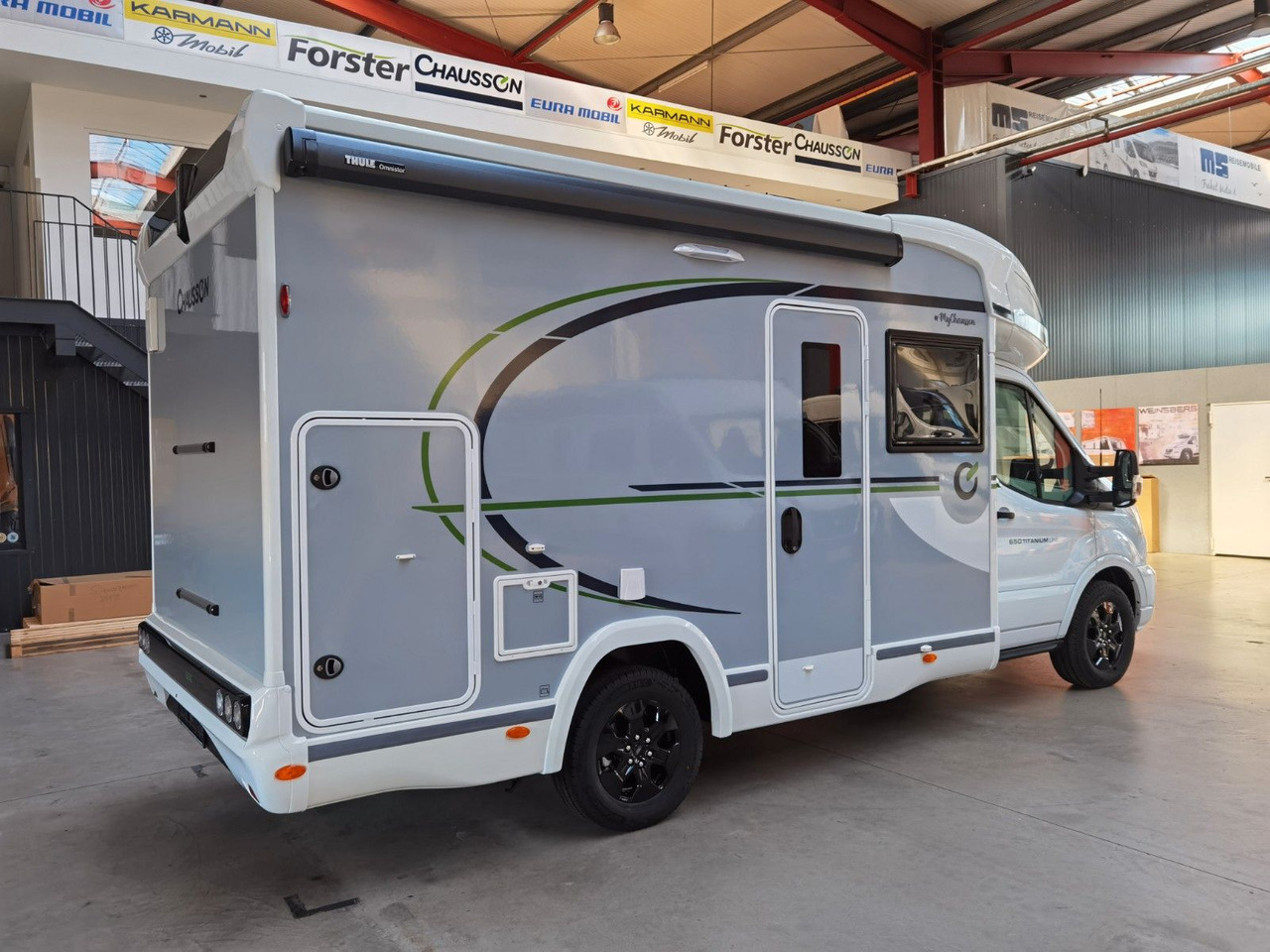 Chausson 650 TITANIUM / MODELL 2026 / 165PS-8G. / HUBBETT - Полуинтегрированный автодом: фото 4 Chausson 650 TITANIUM / MODELL 2026 / 165PS-8G. / HUBBETT - Полуинтегрированный автодом: фото 4