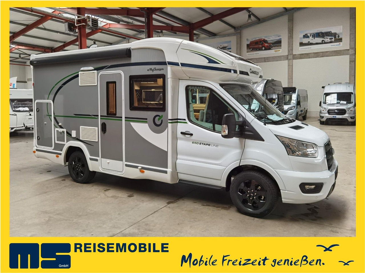 Chausson 650 TITANIUM / MODELL 2026 / 165PS-8G. / HUBBETT - Полуинтегрированный автодом: фото 1 Chausson 650 TITANIUM / MODELL 2026 / 165PS-8G. / HUBBETT - Полуинтегрированный автодом: фото 1