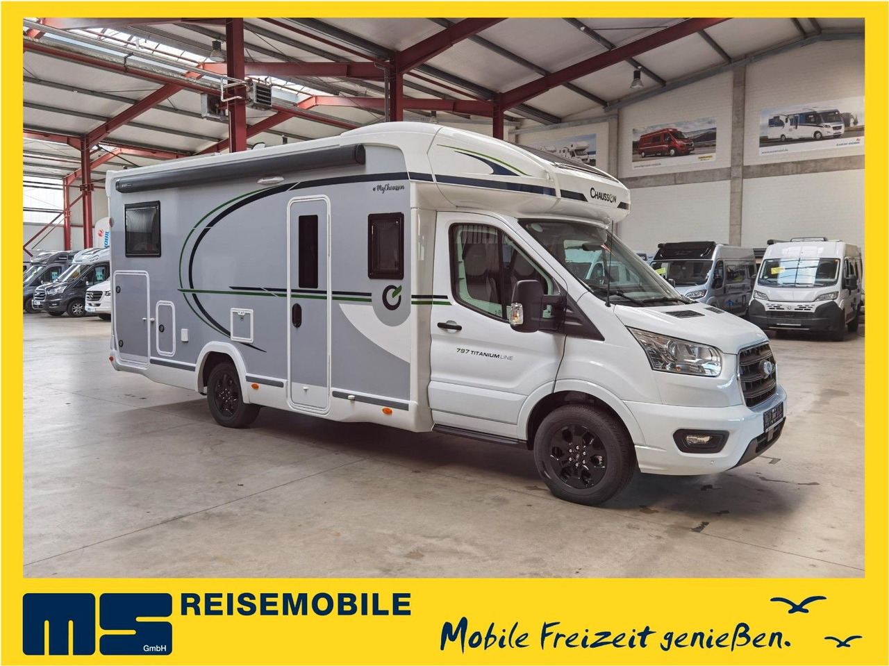Chausson 797 TITANIUM / - 2026 - / 4.1T. / EINZELBETTEN - Полуинтегрированный автодом: фото 1 Chausson 797 TITANIUM / - 2026 - / 4.1T. / EINZELBETTEN - Полуинтегрированный автодом: фото 1