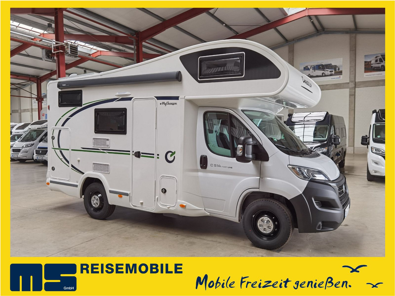 Chausson C 514 FIRST LINE /140PS / ZUBEHÖR- PAKET / 5.99M - Альковный автодом: фото 1 Chausson C 514 FIRST LINE /140PS / ZUBEHÖR- PAKET / 5.99M - Альковный автодом: фото 1