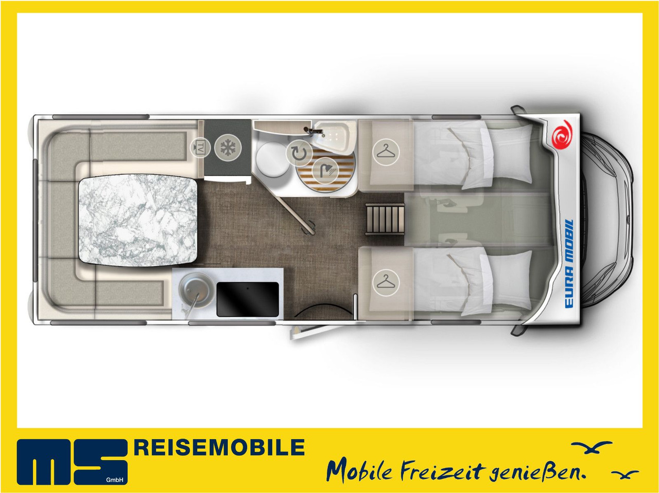 Eura Mobil ACTIVA ONE 650 HS /-2025-/ HECKSITZ&EINZELBETTEN - Альковный автодом: фото 2 Eura Mobil ACTIVA ONE 650 HS /-2025-/ HECKSITZ&EINZELBETTEN - Альковный автодом: фото 2