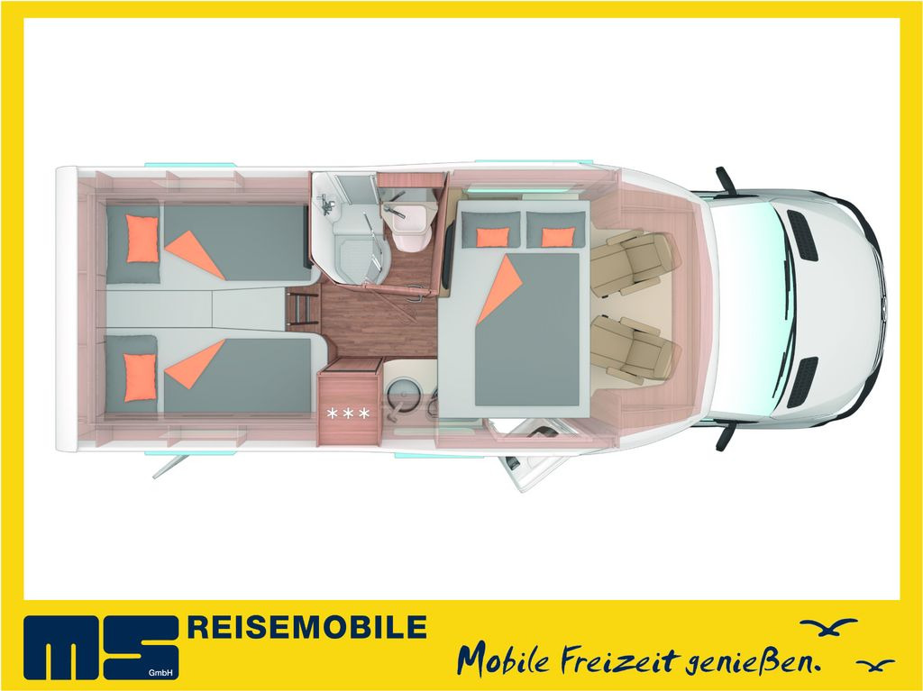 Weinsberg CARACOMPACT SUITE 640 MEG PEPPER / - MODELL 2025 - Полуинтегрированный автодом: фото 2 Weinsberg CARACOMPACT SUITE 640 MEG PEPPER / - MODELL 2025 - Полуинтегрированный автодом: фото 2