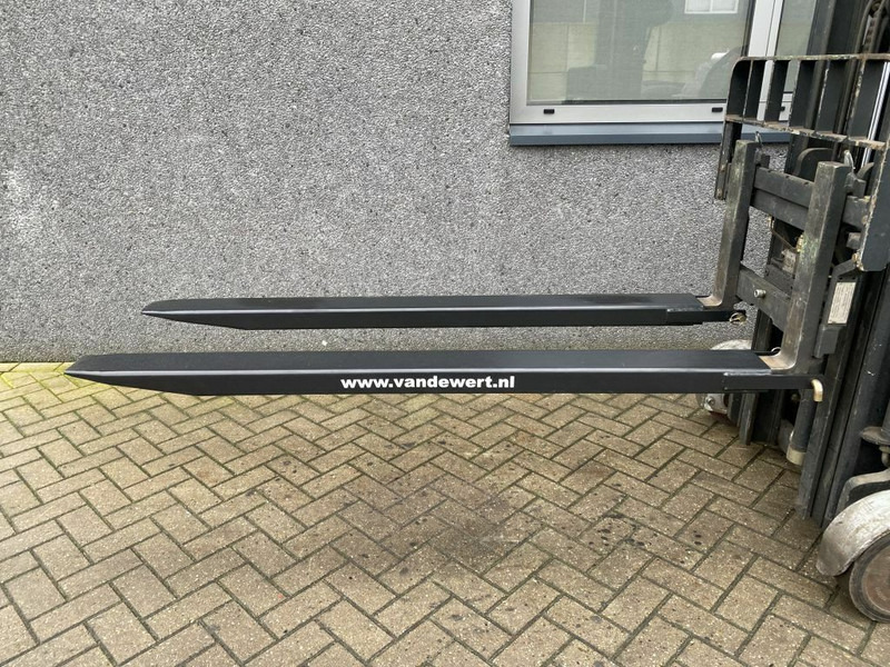 Погрузочно-разгрузочная техника HEFTRUCK Verlenglepels overschuif vorken vorkverlengers 180cm heftruck: фото 9