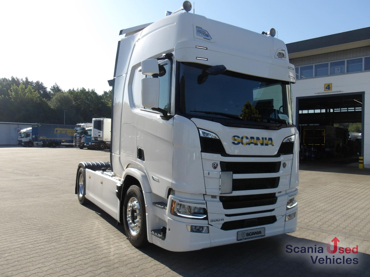SCANIA R 500 A4x2NB / Kipp.Hydr. / Vollluft / Navi - Тягач: фото 1 SCANIA R 500 A4x2NB / Kipp.Hydr. / Vollluft / Navi - Тягач: фото 1