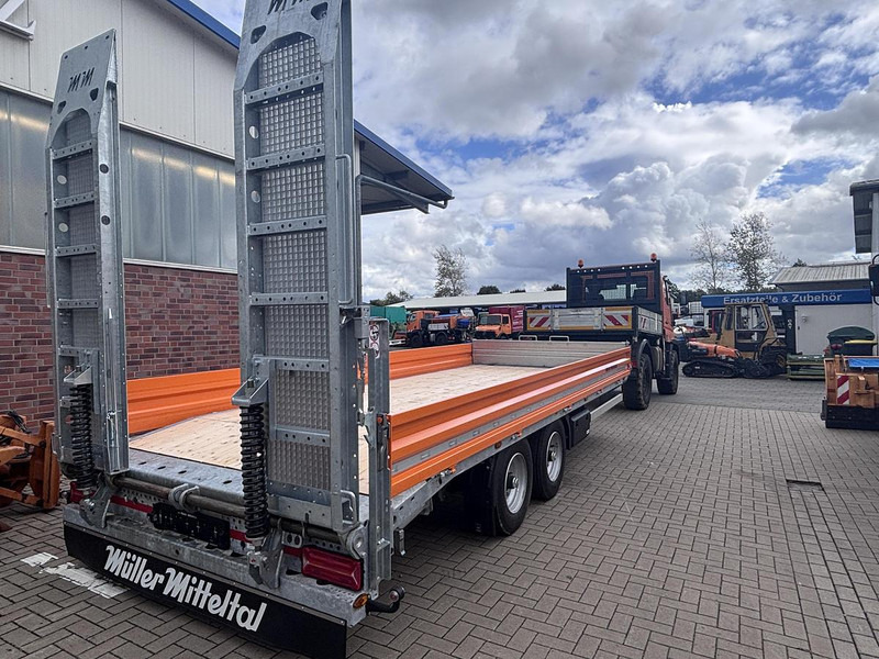 Новый Низкорамный прицеп Müller-Mitteltal Tandem Tieflader ETÜ TA R 11,9: фото 7