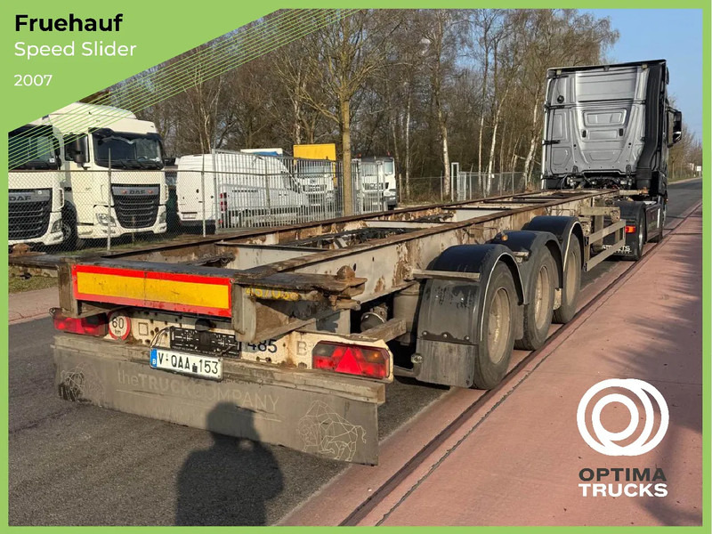 Fruehauf Containertransport - Полуприцеп-контейнеровоз/ Сменный кузов: фото 1 Fruehauf Containertransport - Полуприцеп-контейнеровоз/ Сменный кузов: фото 1