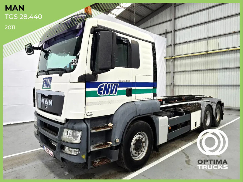 MAN TGS 28.440 6x2 / EURO 5 / AIRCO / LIFTAS / 10 roues - 10 tyres - Грузовик-шасси: фото 1 MAN TGS 28.440 6x2 / EURO 5 / AIRCO / LIFTAS / 10 roues - 10 tyres - Грузовик-шасси: фото 1