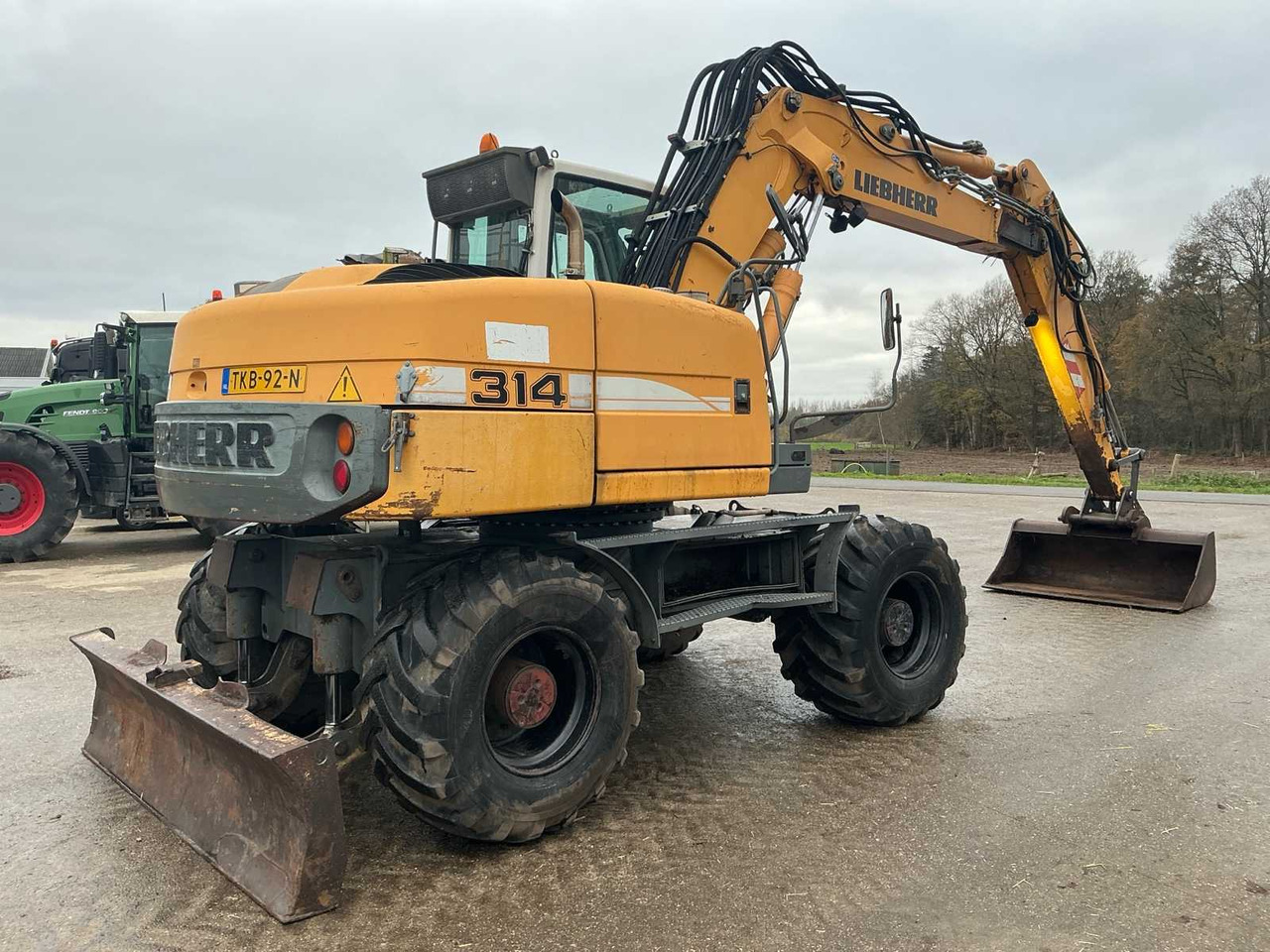 2007 LIEBHERR A314 LITRONIC WHEELED EXCAVATOR - Колёсный экскаватор: фото 5 2007 LIEBHERR A314 LITRONIC WHEELED EXCAVATOR - Колёсный экскаватор: фото 5