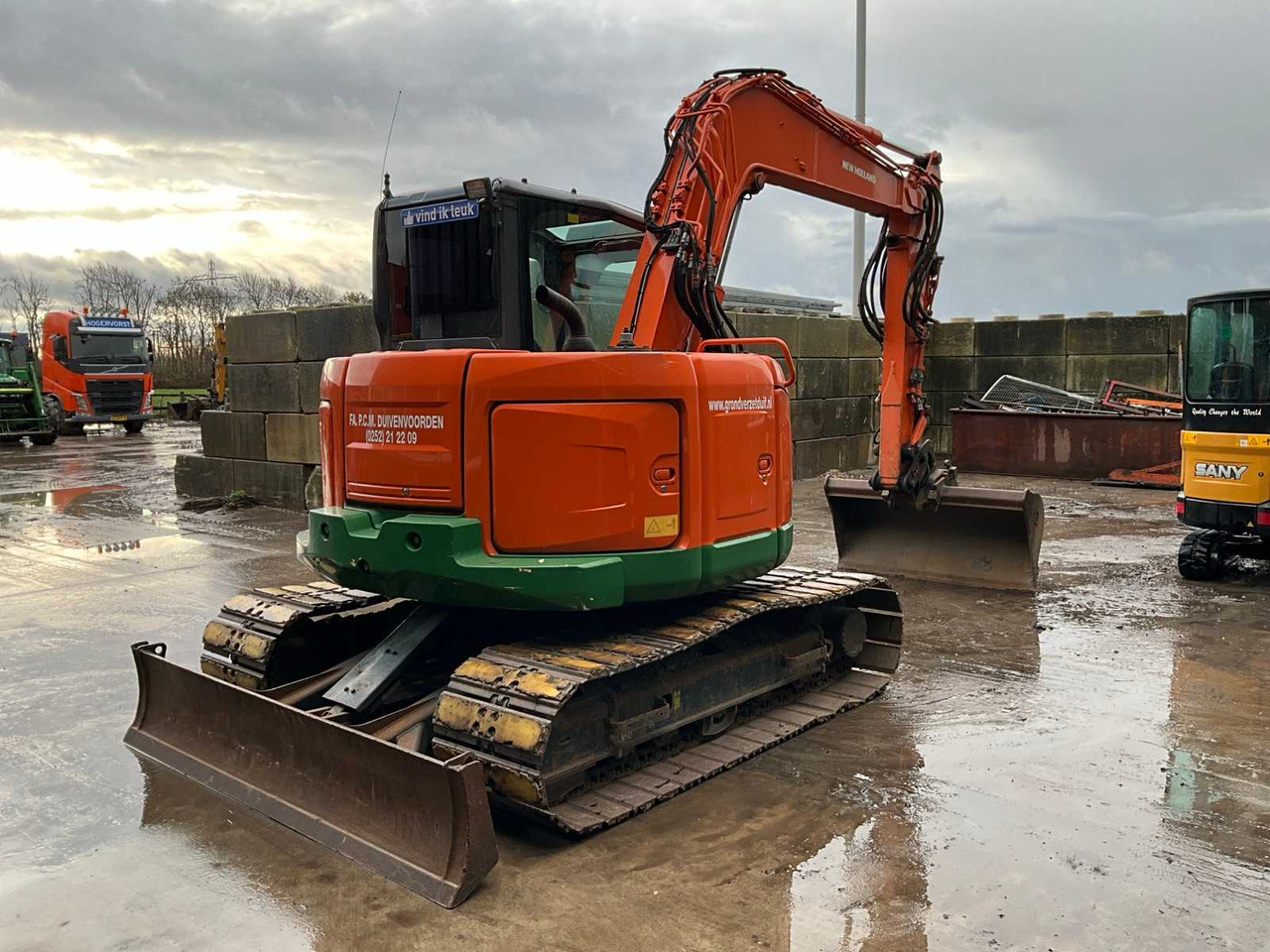 2012 NEW HOLLAND E70BSR-2 MIDI EXCAVATOR - Экскаватор: фото 5 2012 NEW HOLLAND E70BSR-2 MIDI EXCAVATOR - Экскаватор: фото 5