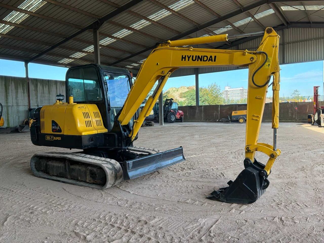 2013 HYUNDAI ROBEX R55-7 CRAWLER EXCAVATOR - Экскаватор: фото 3 2013 HYUNDAI ROBEX R55-7 CRAWLER EXCAVATOR - Экскаватор: фото 3