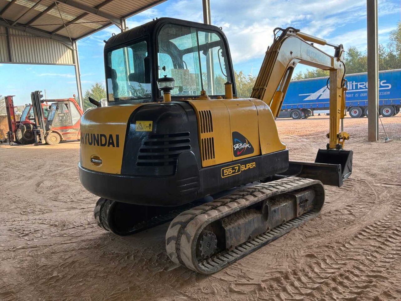 2013 HYUNDAI ROBEX R55-7 CRAWLER EXCAVATOR - Экскаватор: фото 5 2013 HYUNDAI ROBEX R55-7 CRAWLER EXCAVATOR - Экскаватор: фото 5