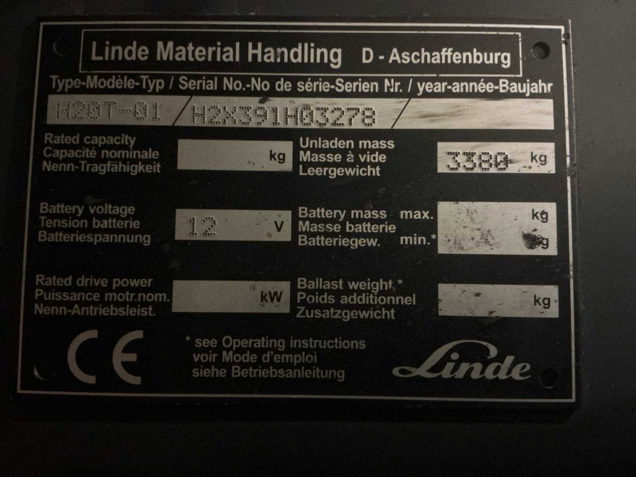 2017 LINDE H20 EVO FORKLIFT - Вилочный погрузчик: фото 2 2017 LINDE H20 EVO FORKLIFT - Вилочный погрузчик: фото 2