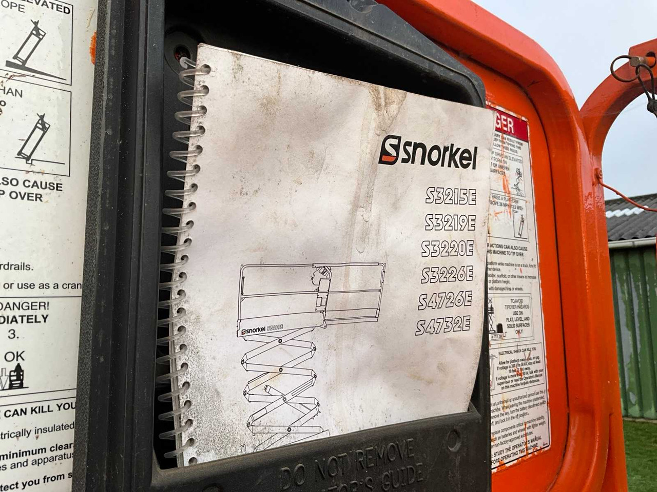 Подъёмник 2017 SNORKEL S3219E AERIAL WORK PLATFORM: фото 13