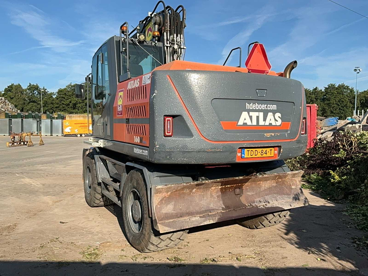 Atlas 160W - Колёсный экскаватор: фото 5 Atlas 160W - Колёсный экскаватор: фото 5