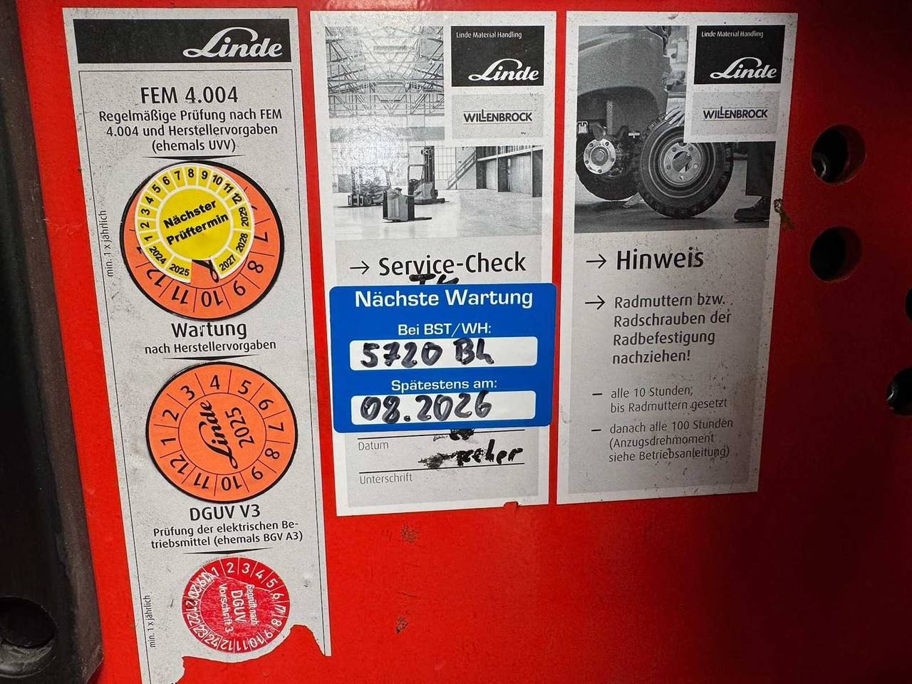 Вилочный погрузчик BATTERY 46/2023 BJ.2020 SERVICE + UVV 08/2026 LINDE T20R PALLET TRUCK STACKER ANT 4,715 HOURS: фото 14 Вилочный погрузчик BATTERY 46/2023 BJ.2020 SERVICE + UVV 08/2026 LINDE T20R PALLET TRUCK STACKER ANT 4,715 HOURS: фото 14