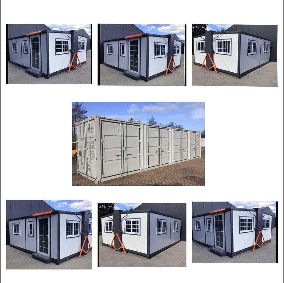 Easy-Going 0207 Tiny House (5x) + 40 ft zeecontainer (1x) - Жилой контейнер: фото 1 Easy-Going 0207 Tiny House (5x) + 40 ft zeecontainer (1x) - Жилой контейнер: фото 1
