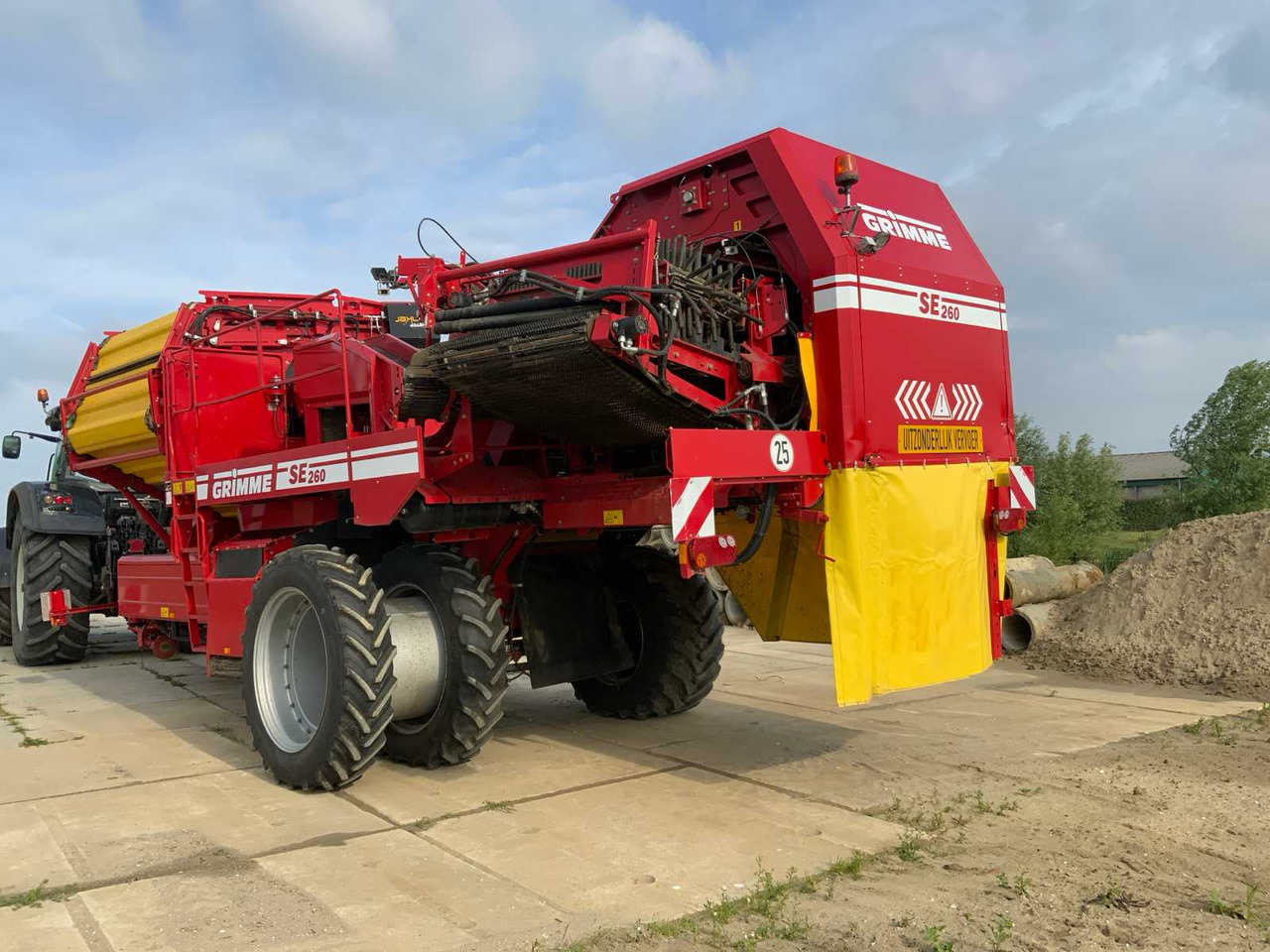 Grimme SE250 - Картофелеуборочный комбайн: фото 5 Grimme SE250 - Картофелеуборочный комбайн: фото 5