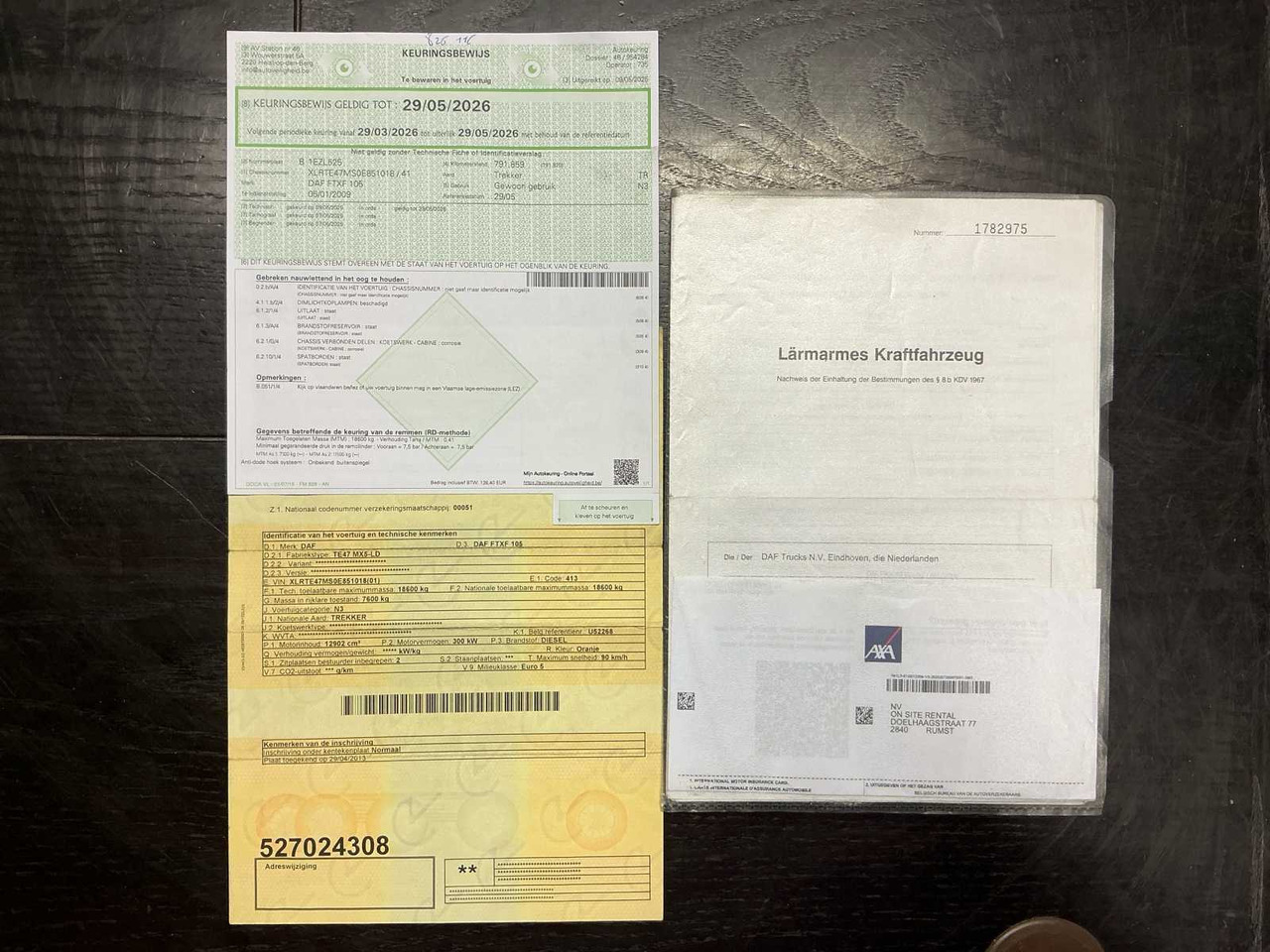 Грузовик 2009 DAF FTXF 105 TRUCK: фото 21