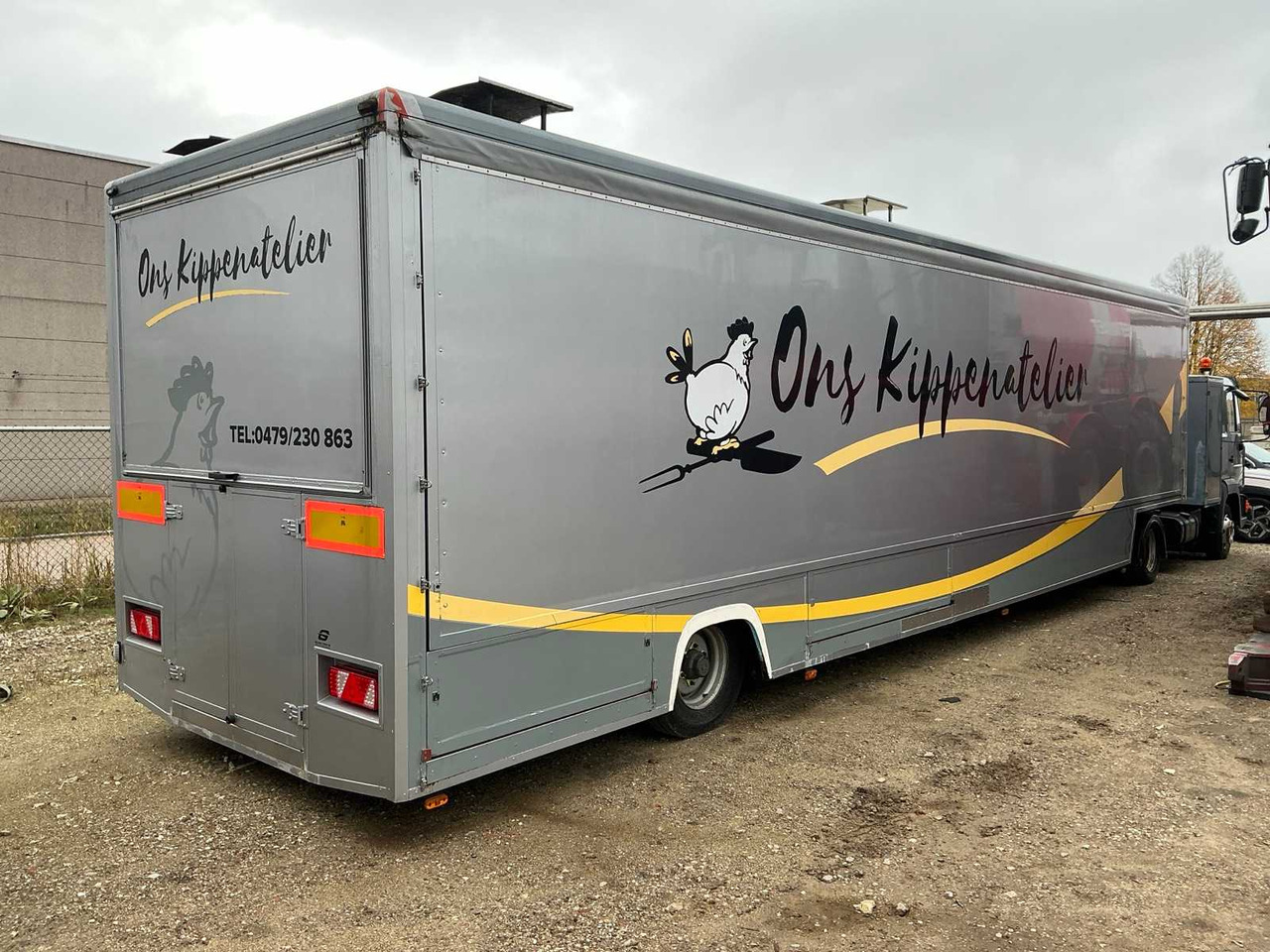 MAN 8-224 TRUCK WITH SEMI-TRAILER SALES - Грузовик: фото 2 MAN 8-224 TRUCK WITH SEMI-TRAILER SALES - Грузовик: фото 2